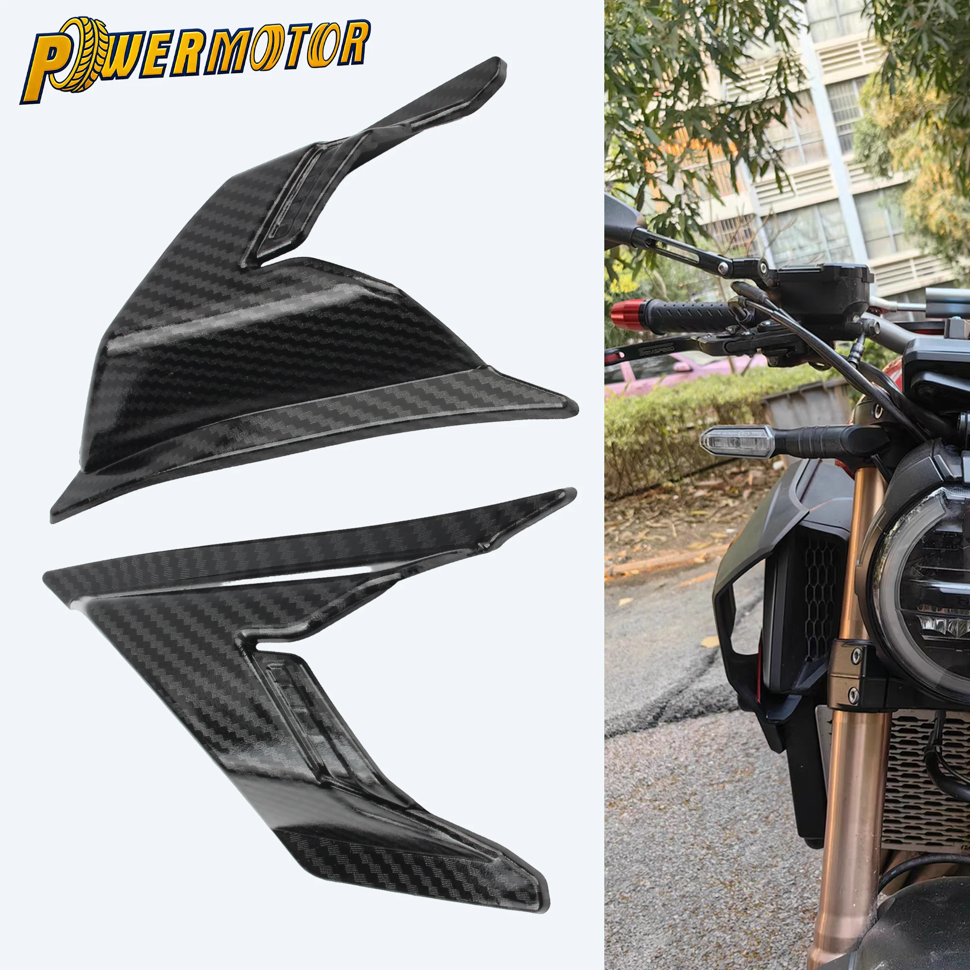

2022 2023 For HONDA ADV160 ADV 160 Motorcycle Fairing Spoiler Enduro Moto Accessories Wind Fairing Winglets Fin Trim Cover Parts
