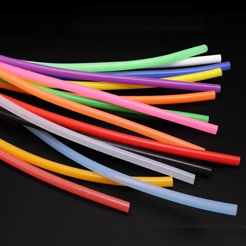 1/2/5 Meter Food Grade Silicone Tube Flexible Rubber Hose Soft Drink Water Pipe Multicolor