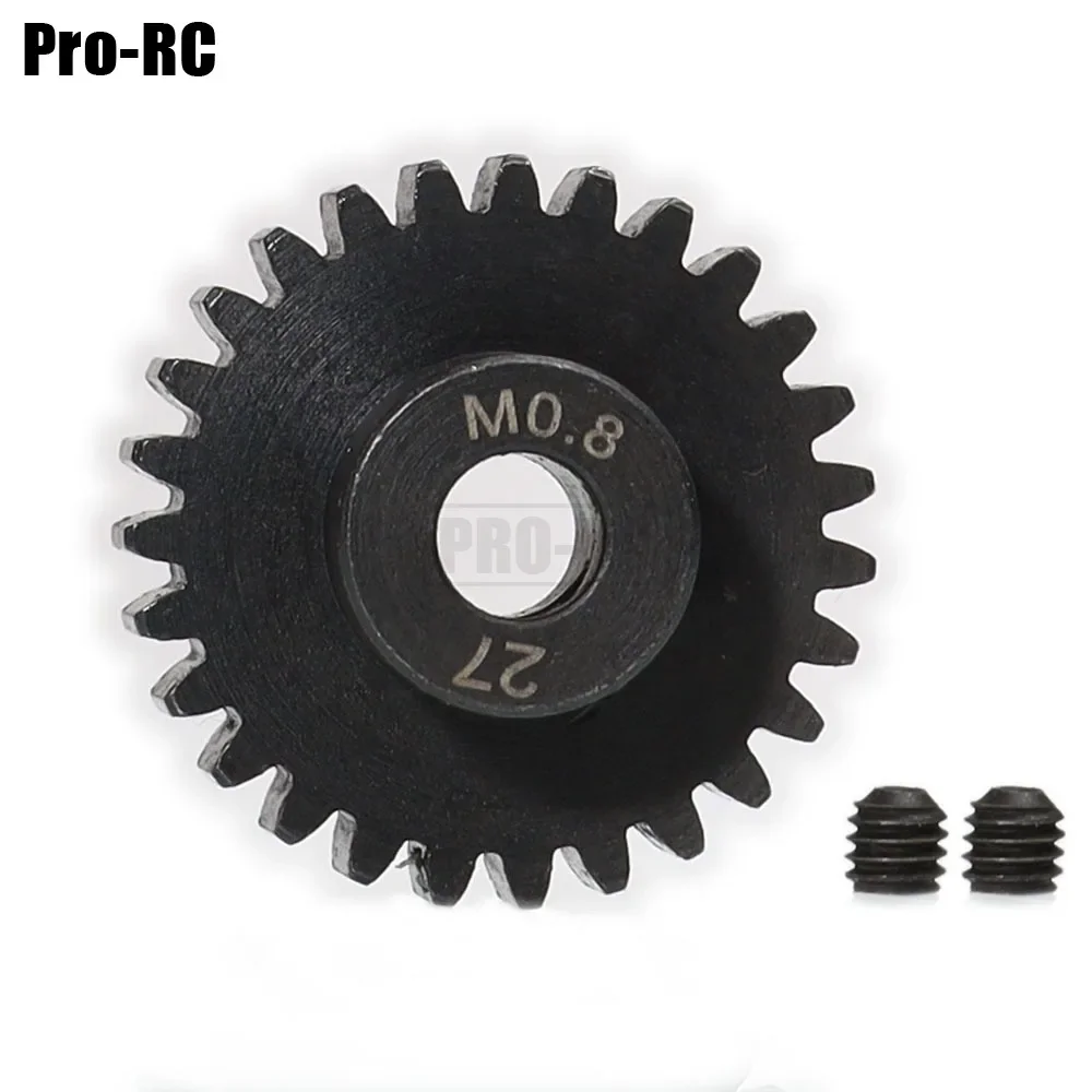 1Pcs HD Steel 5647 Motor Pinion Gear 27T 0.8Mod 32P for Traxxas 1/7 Unlimited Desert Racer UDR 85076-4 85086-4 RC Car Part