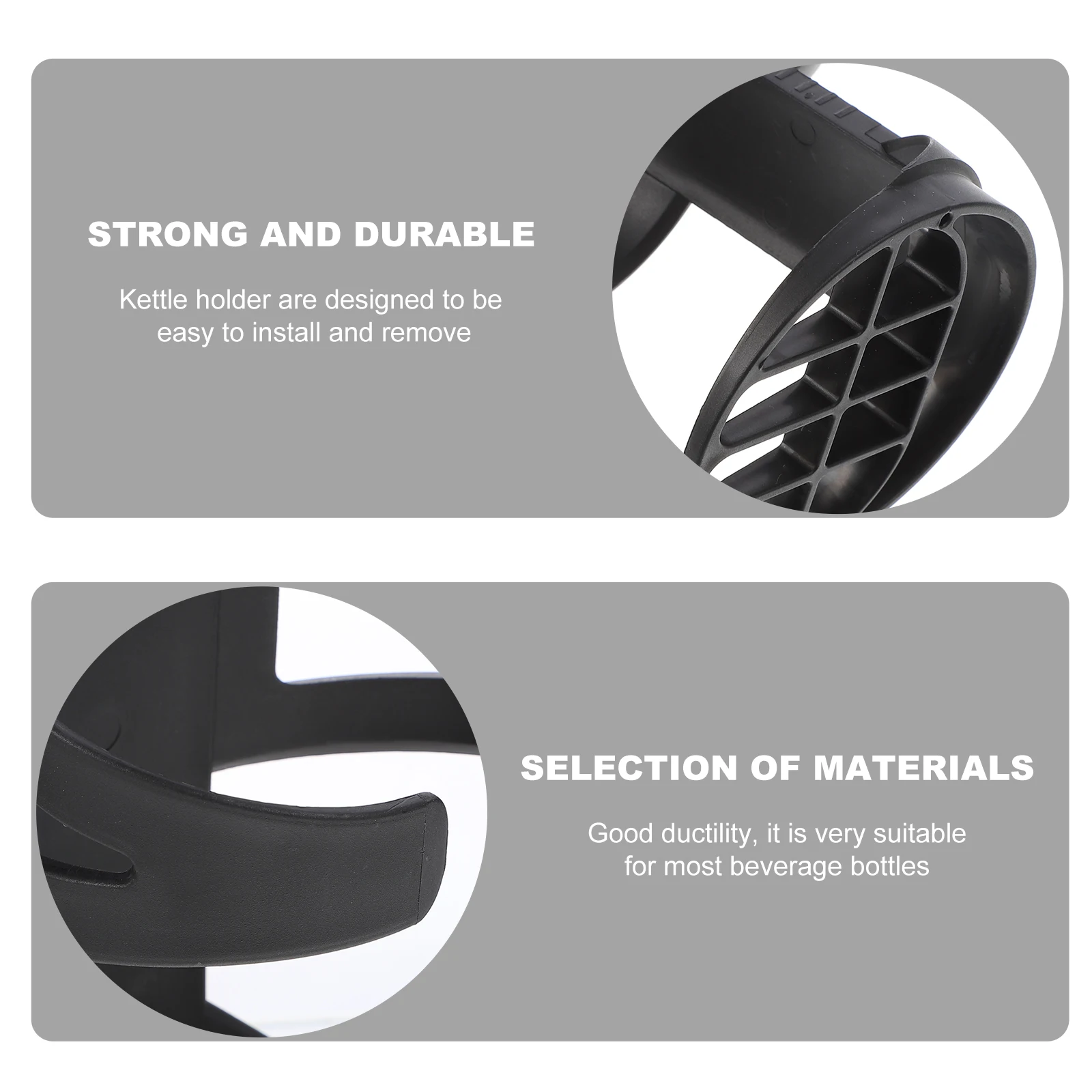 

Cup Water Bottle PP Cages for Strollers Small Size Stable Practical Bike Water Bottle Holder Cup Holder for Bike Stroller Car