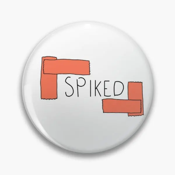 Spiked Tape  Customizable Soft Button Pin Decor Women Cartoon Gift Lapel Pin Metal Creative Jewelry Brooch Clothes Fashion Badge