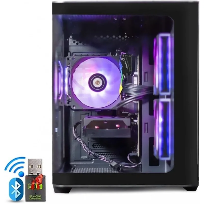 PC Gaming, i5 14400F, RTX 5060, 16GB, SSD 1TB, Windows 11, Legend G5 For Gaming Black A