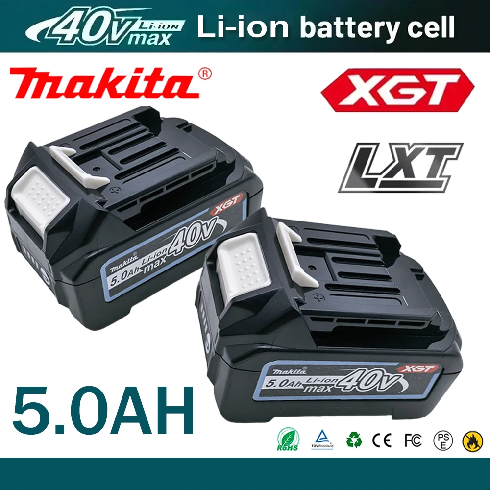 40V Hochleistungs-100%-Original-Makita-Lithium-Ionen-Akku 5,0AH MAX XGT BL4020 BL4025 BL4040 BL4050 BL4080