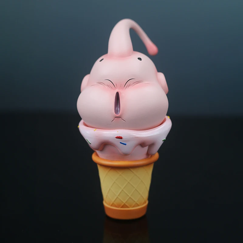 Dragon Ball Z 32 cm Anime Figura Majin Buu Fat Buu A doppia testa A doppia mano Action Figures in PVC Collezione Modello Giocattoli Regalo per bambini