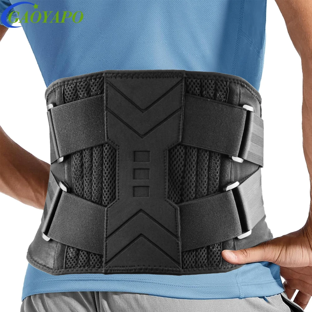 1PCS Back Support Brace for Men Women- Lightweight & Breathable Back Support Belt for Mild to Moderate Lower Back Pain,Sciatica