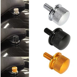 Black/Silver/Gold Seat Quick Mount Bolt Screw CNC Billet Aluminum Hard Anodized for Harley Davidson 1996-2019