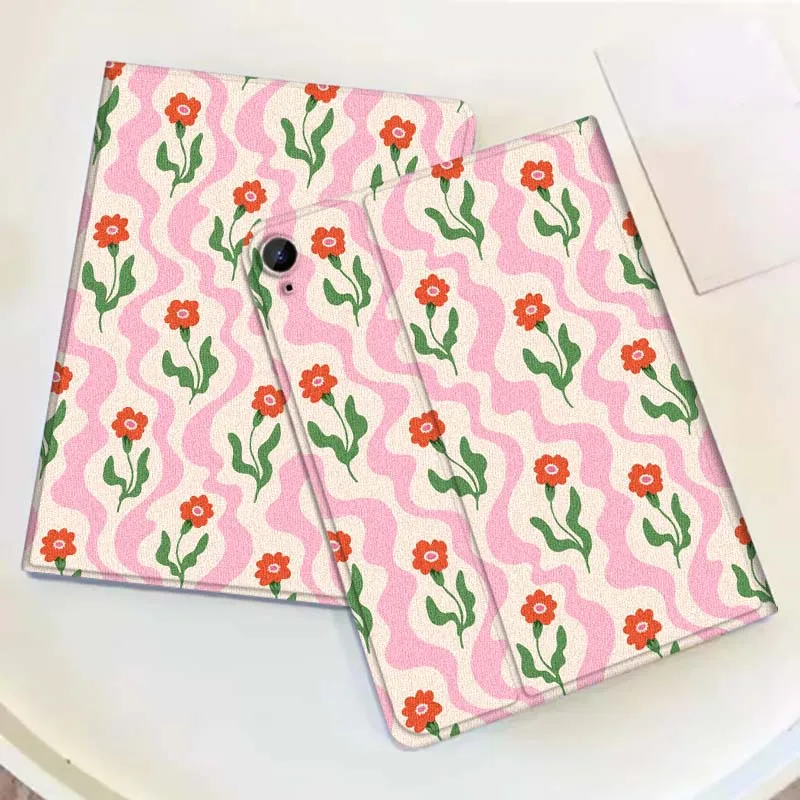 

Чехол с креативным цветочным узором для планшета Samsung Galaxy Tab A7 A9 A11 S6 A11 A8 S11 Lite Plus 10,4 10,5 10,1 дюйма