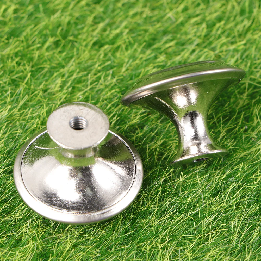 

20Pcs Stainless Steel Drawer Handles Cabinet Pulls Single-Hole Knobs for Wardrobe Cupboard Furniture Hardware Cabinet Knob