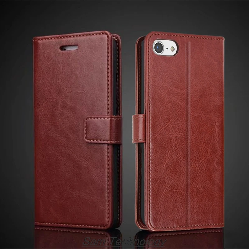 

Card Holder Cover Case for Apple iPhone 6 7 8 / SE 2020 /SE 2022 Pu Leather Flip Cover Retro Wallet Phone Case Capa Fundas Coque