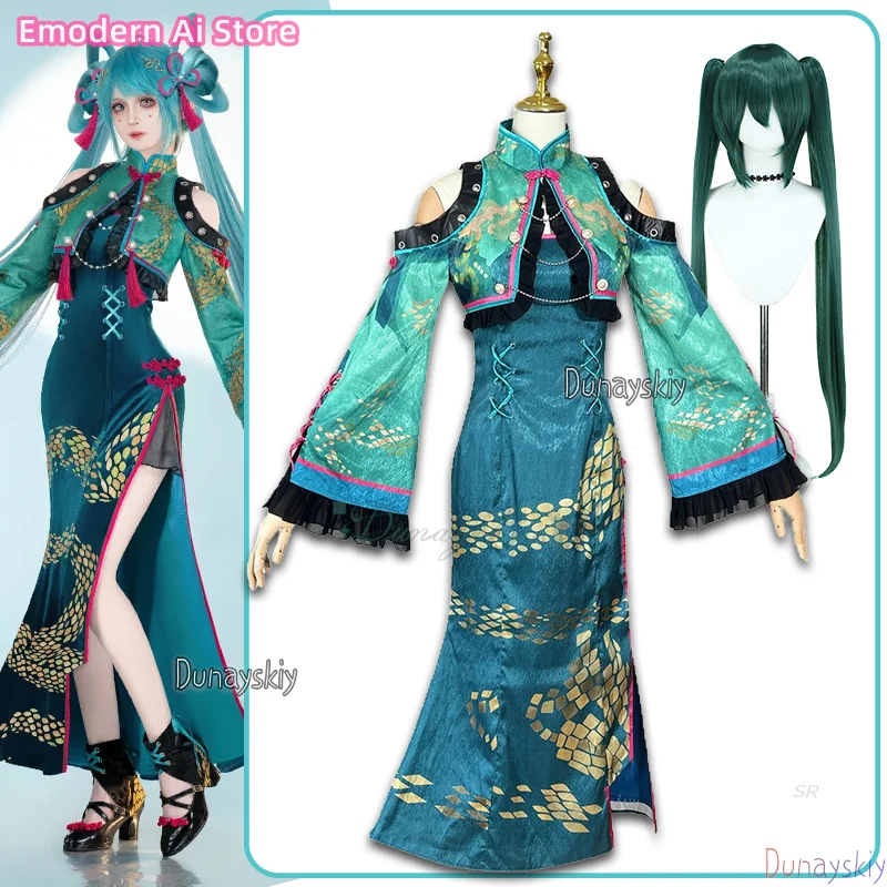 

Mi косплей костюм змеиный Cheongsam Ku в китайском стиле Хэллоуин вечерние карнавальная форма для взрослых женщин новогодняя одежда
