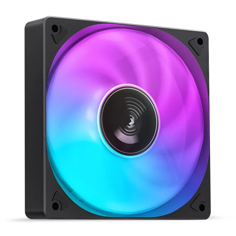 JONSBO SL-120 120mm ARGB Serializable Computer Case Silent Cooling Fan 5V 3PIN PWM High Performance CPU Cooler Fan