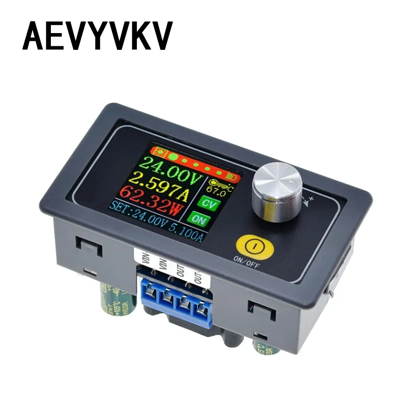 XYS3580 DC DC Buck Boost Converter CC CV 0.6-36V 5A Power Module Adjustable Regulated Laboratory Power Supply Variable