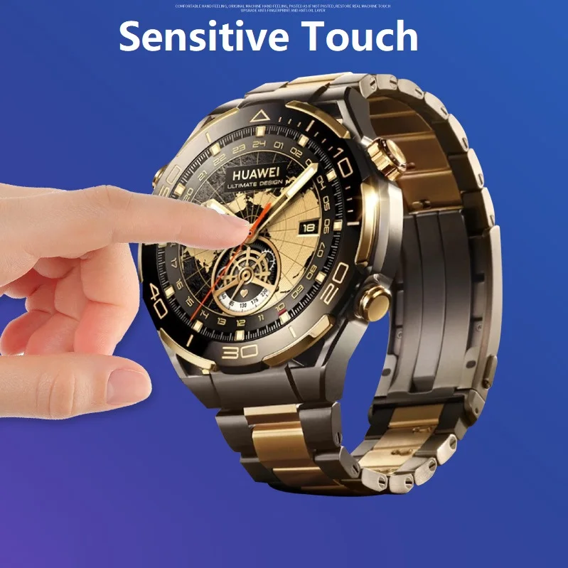 10PCS Soft TPU Hydrogel ป้องกันฟิล์มสําหรับ Huawei Watch Ultimate Smartwatch HD Clear Screen Protector