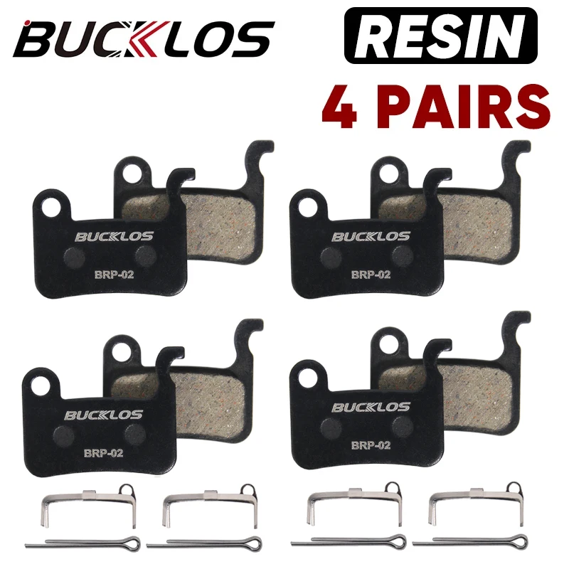BUCKLOS Harz Scheibenbremsbelag Für SHIMANO A01S Verschleißfeste Hydraulische Bremsbeläge MTB Bremsbeläge für M06 M07 Radfahren Teile