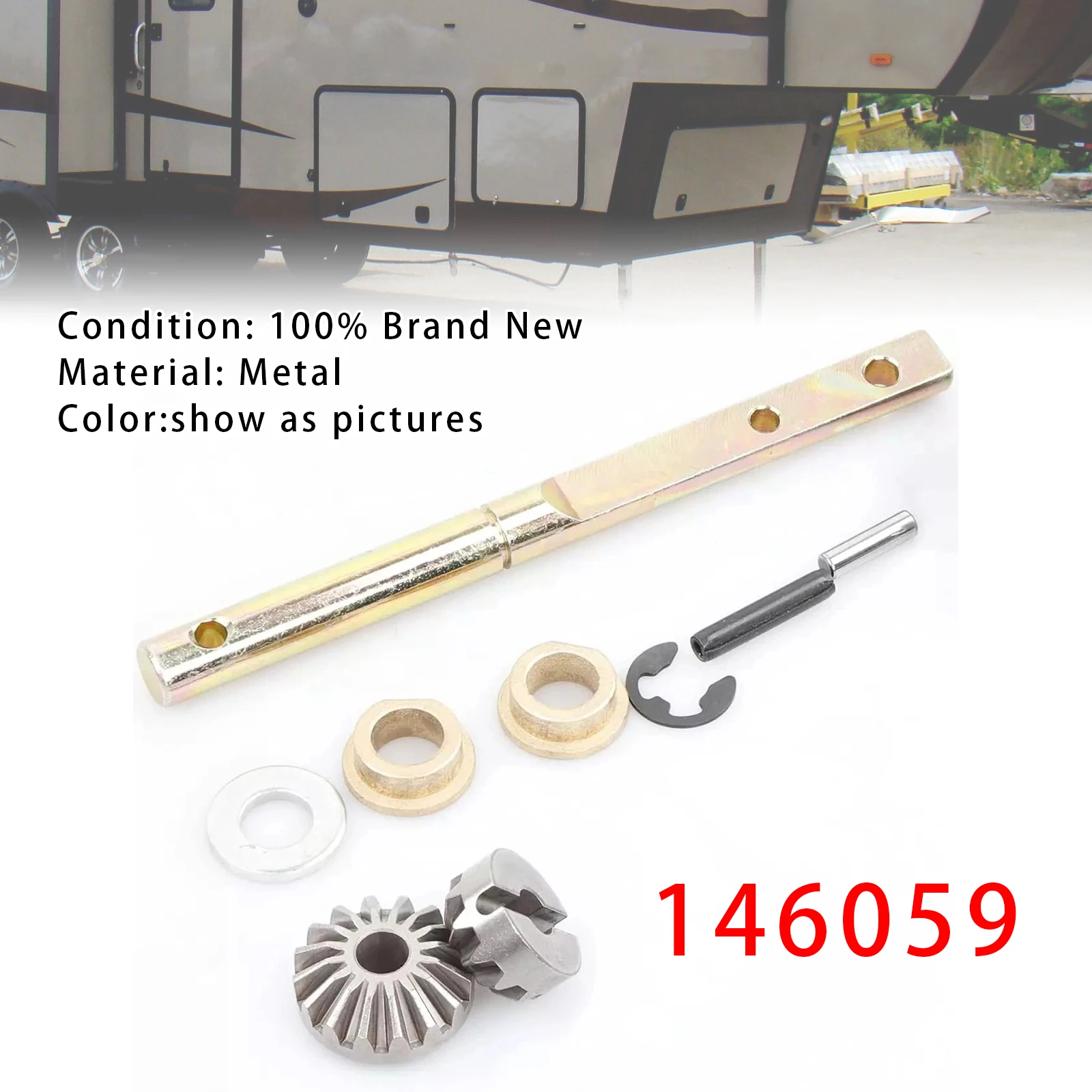 

Artudatech 146059 Lead Power Landing Gear Leg Repair Kit For Lippert 5th Wheel RV Lead Leg