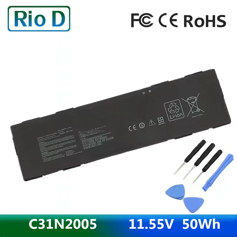 

C31N2005 Laptop Battery For ASUS Chromebook CX9 CX9400CEA CX3 CX3400FMA Series 0B200-03810000 11.55V 4335mAh