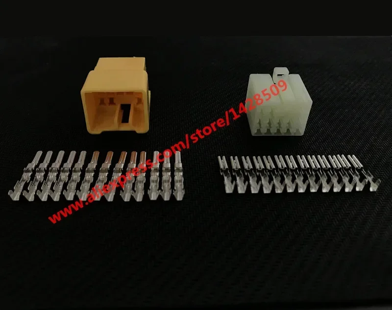 1 Set 7123-1330 7122-1330 Automotive Plug 13 Pin Wire Electric Cable Connector Female Male With Terminals Audio Plug