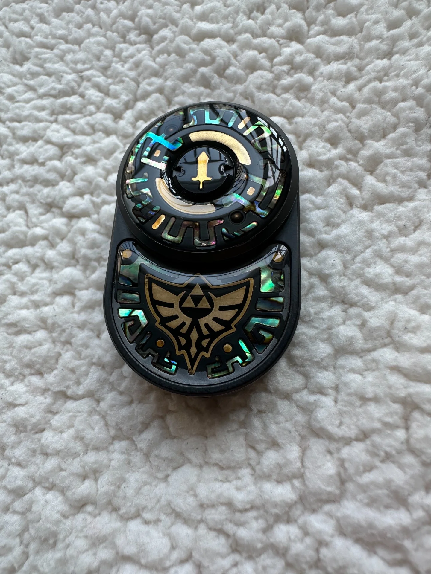 Used EDC [Light Bulb] MOT + Zirconium Zelda Brave Shield