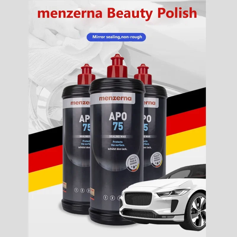 1PCS manzerna solid car wax liquid water wax Polishing the paint surface Musical Instruments Jade Acrylic Polishing Yellow Wax