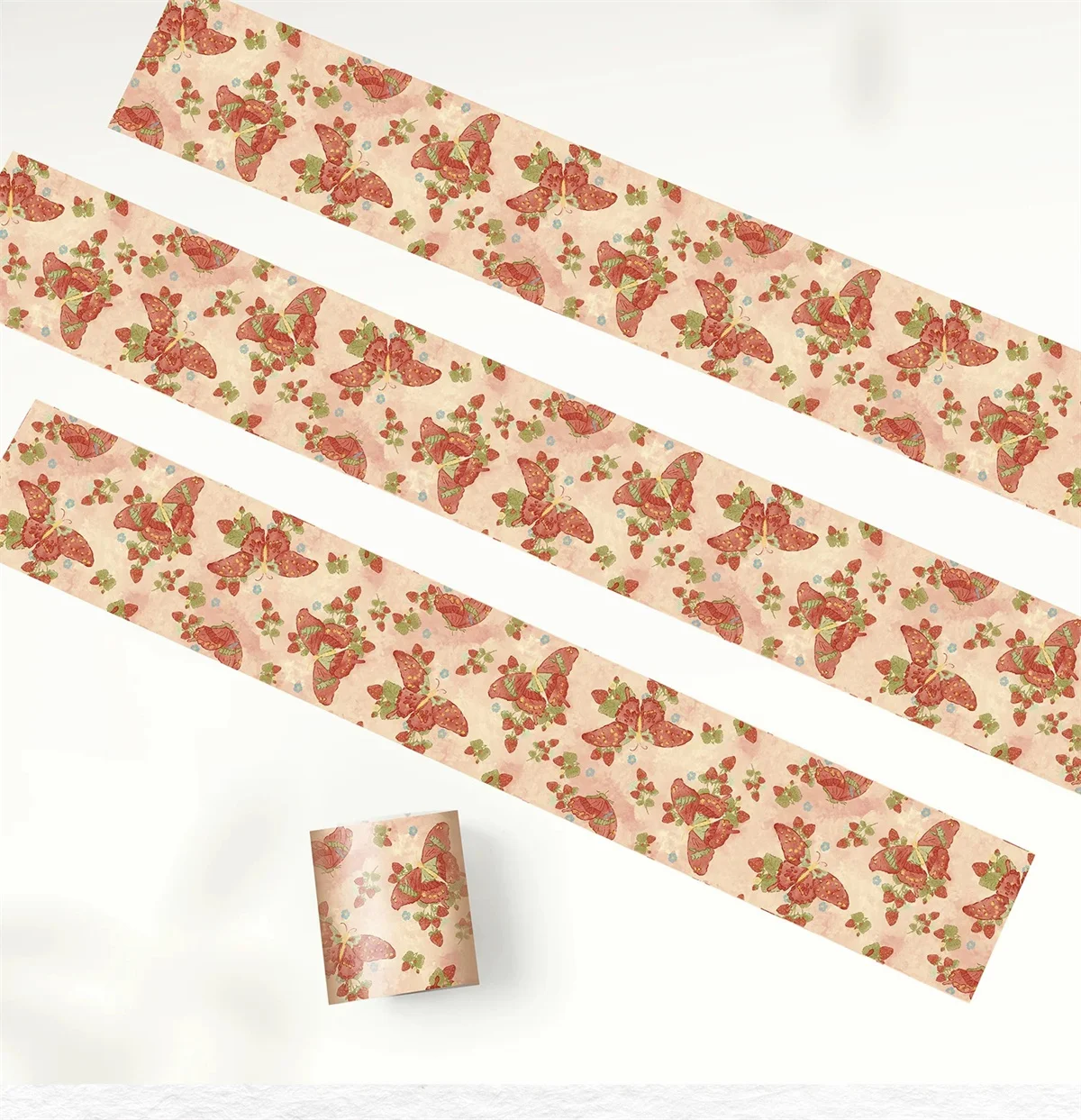 WT Studio Vintage Wild Rose Poppy Camellia Floral Washi Tape Planner DIY Card Making Scrapbooking Plan Decorative Sticker