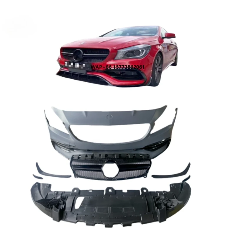 

CLA117 AMG Front Bumper Assembly Kit Car Bumper Product Types