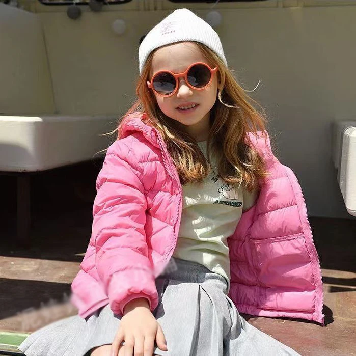 Autumn Winter Kids Down Jackets For Girls Children Clothes Warm Down Coats For Boys Toddler Girls Outerwear Clothes 3-14 Y  Q..0