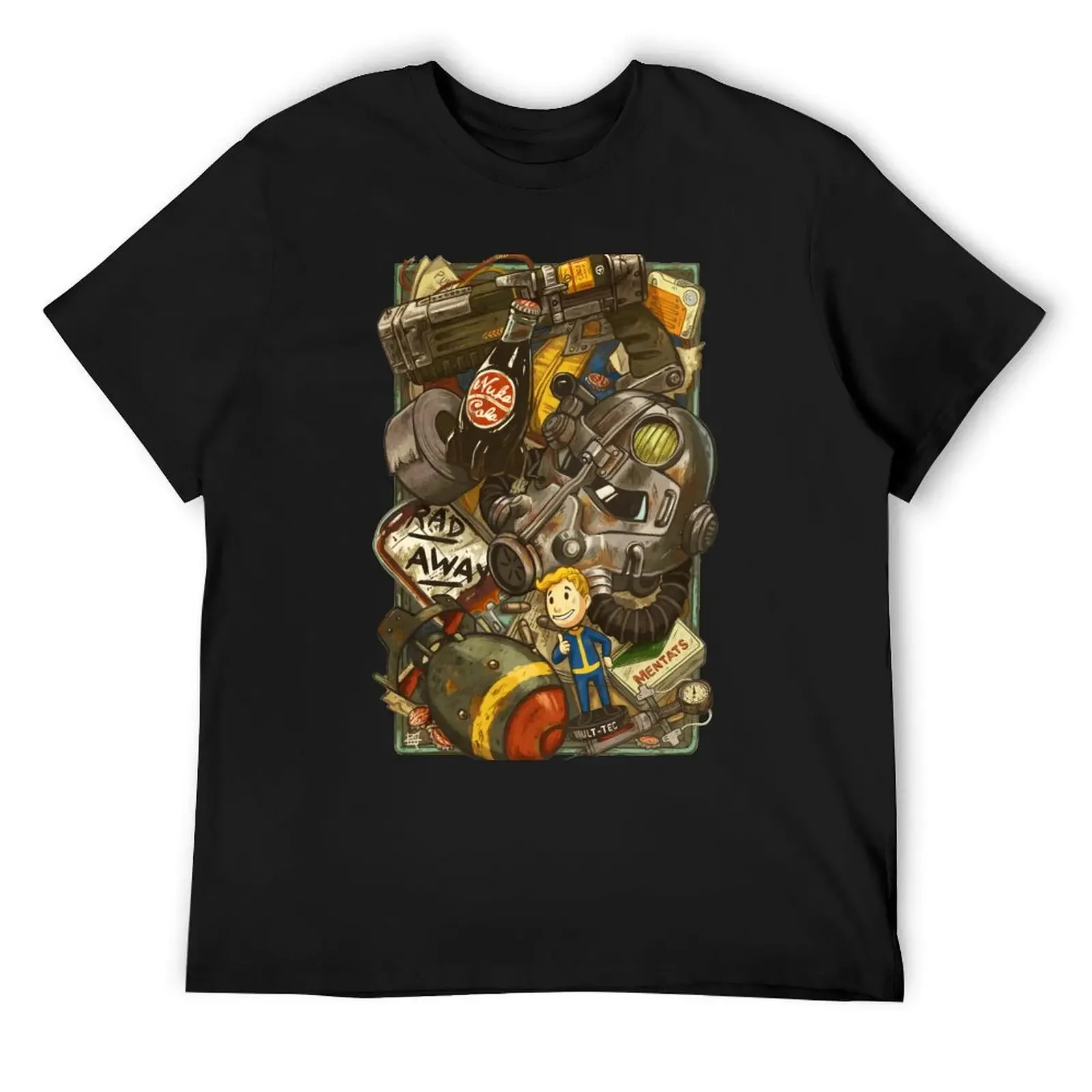 Wasteland Cache T-Shirt plus size tops sublime new edition tees mens graphic t-shirts anime