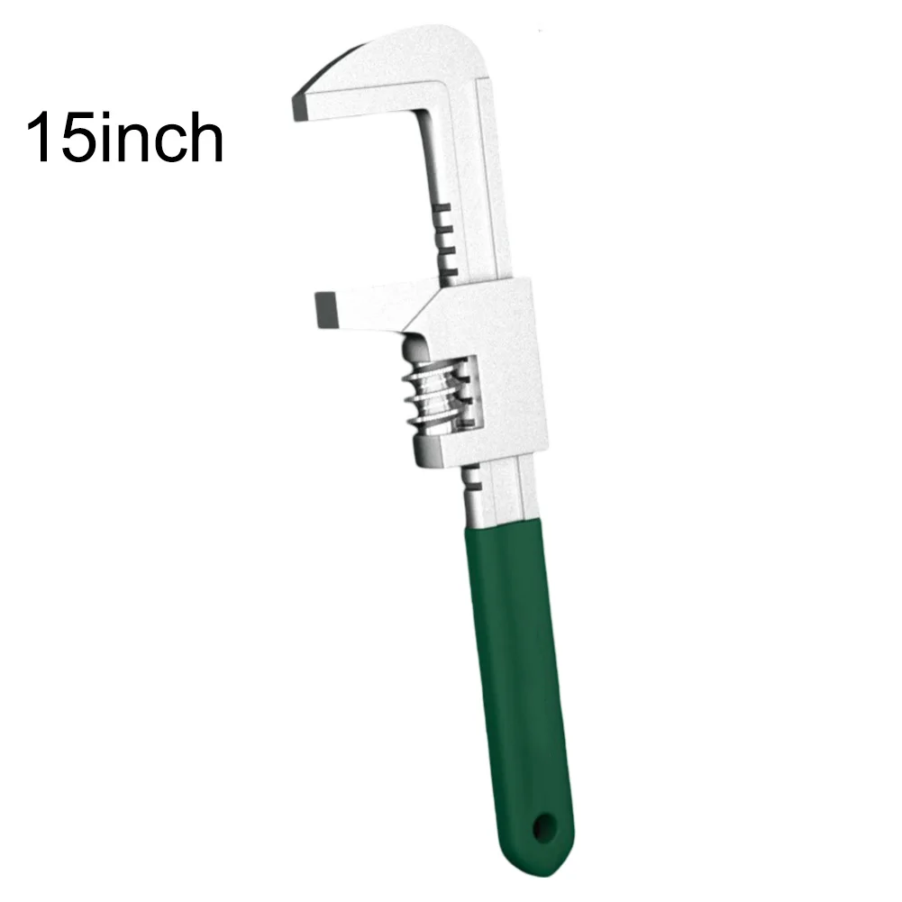 욕실 렌치 조정 가능한 렌치 욕실 비품 9.8 Cm 개구부 폭 크롬 바나듐 강철 열처리 건설