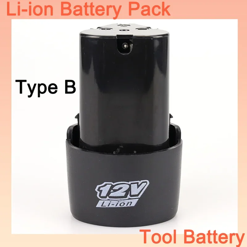 12V 2000mAh Universal Rechargeable 18650 Battery Pack For Power Tools Electric Screwdriver Electric Lithium Drill Battery