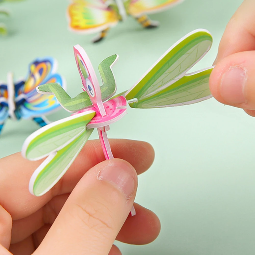 50Pcs 3D Fun DIY Insect Assembly Toy Kids Birthday Party Gift Kindergarten Kids Back to School Prize Gift Pack Pinata Filling