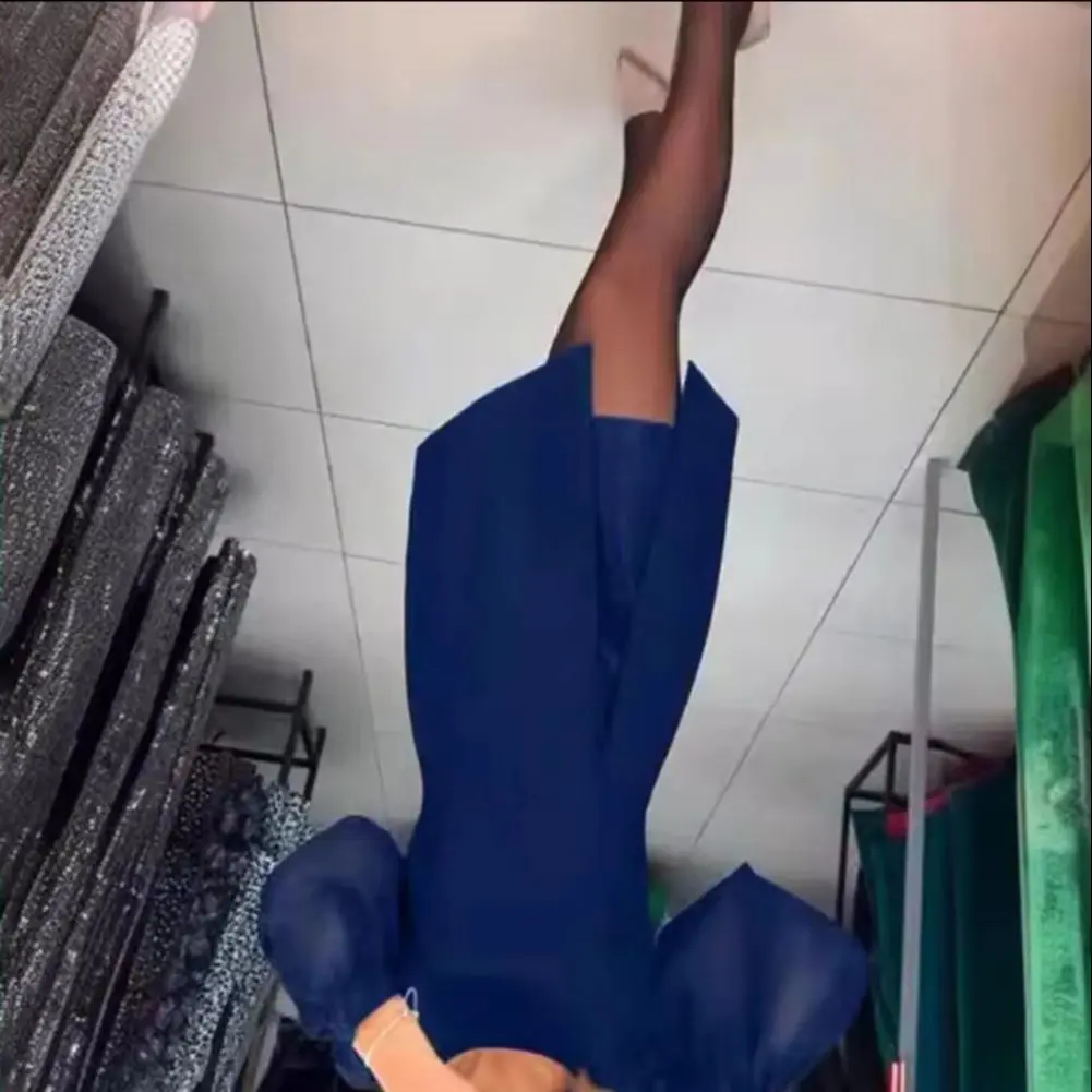 

Fake Two-Piece Dress Women Dress Round Neck Puff Sleeve Fake Two-piece Slim Dress New Sexy Long Sleeved Bubble Sleeve Dresses