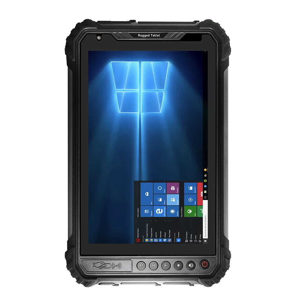 Tablet Windows robusto da 8 pollici Processore Intel Core I5 di ottava generazione RAM 16g SSD 512g, 4G lte Tablet robusto con fotocamera 5M + 13M