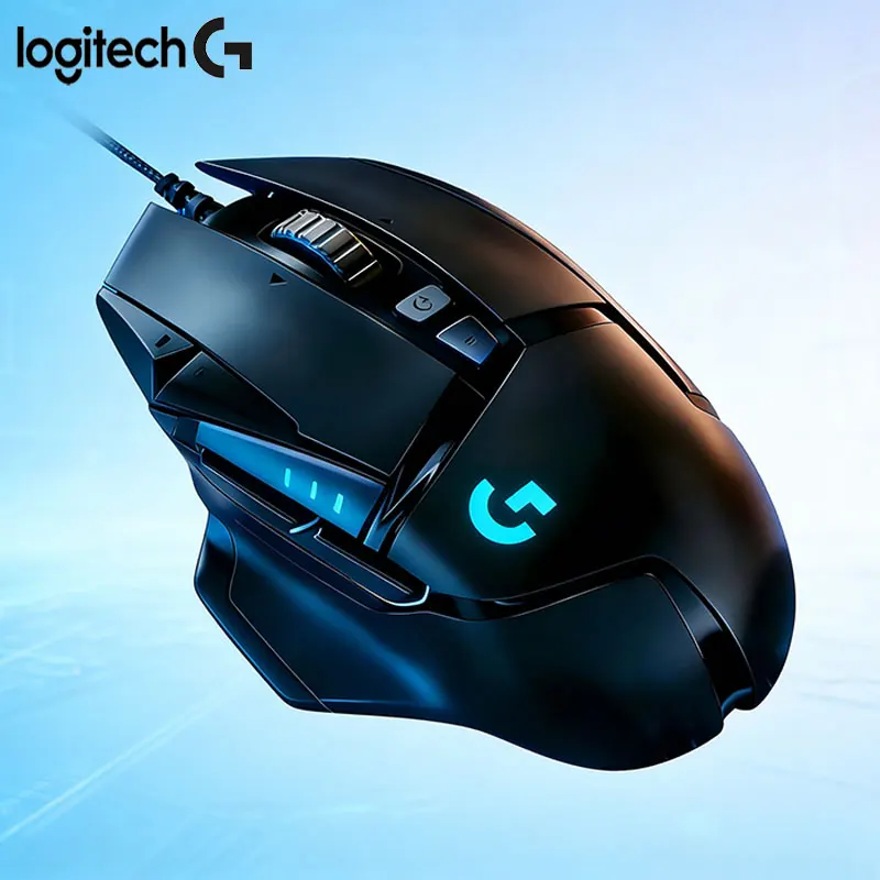 

Logitech G502 HERO wired gaming mouse, black mouse, 11 programmable mice, Logitech G402 mouse, wired mouse