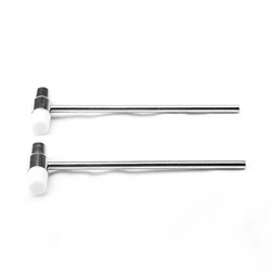Watchmakers 13cm Length Neat Steel Metal Handle Watch Reparing Tool Slight Knocking Adjusting Small ABS Plastic Hammers
