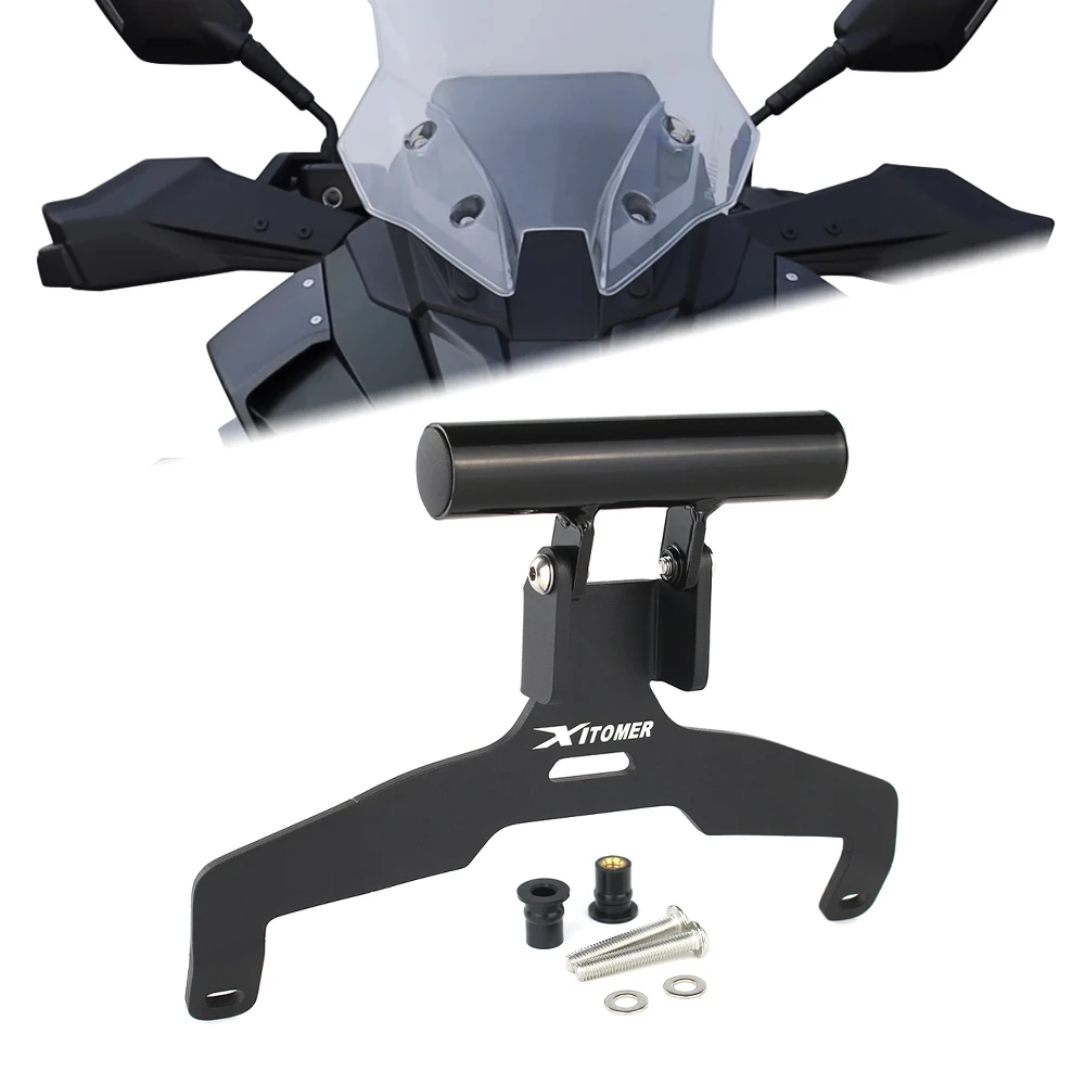 

Motorcycle Windshield GPS Navigation Mount For Suzuki GSX-S1000GX GSX-S 1000 GX 2024- Bracket Navigation Windscreen GPS Holder