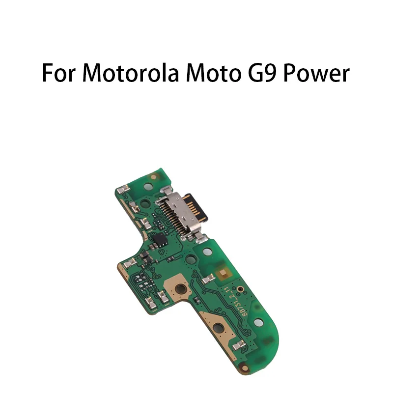 Org puerto de carga USB, conector Jack Dock, placa de carga para Motorola Moto G9 Power