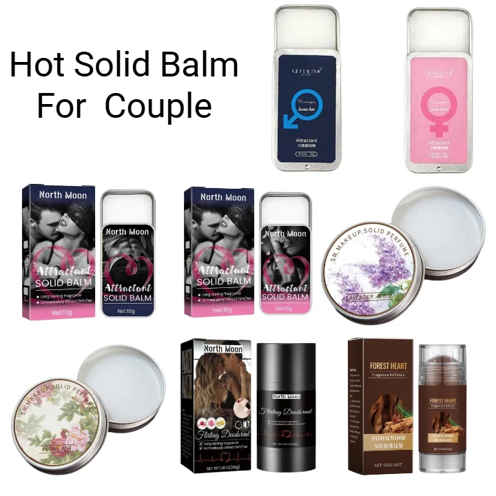Body Pheromone Solid Balm For Women Men Long Lasting Pocket Fragranc Light Fragranc Portable Solid Perfume 2026 New