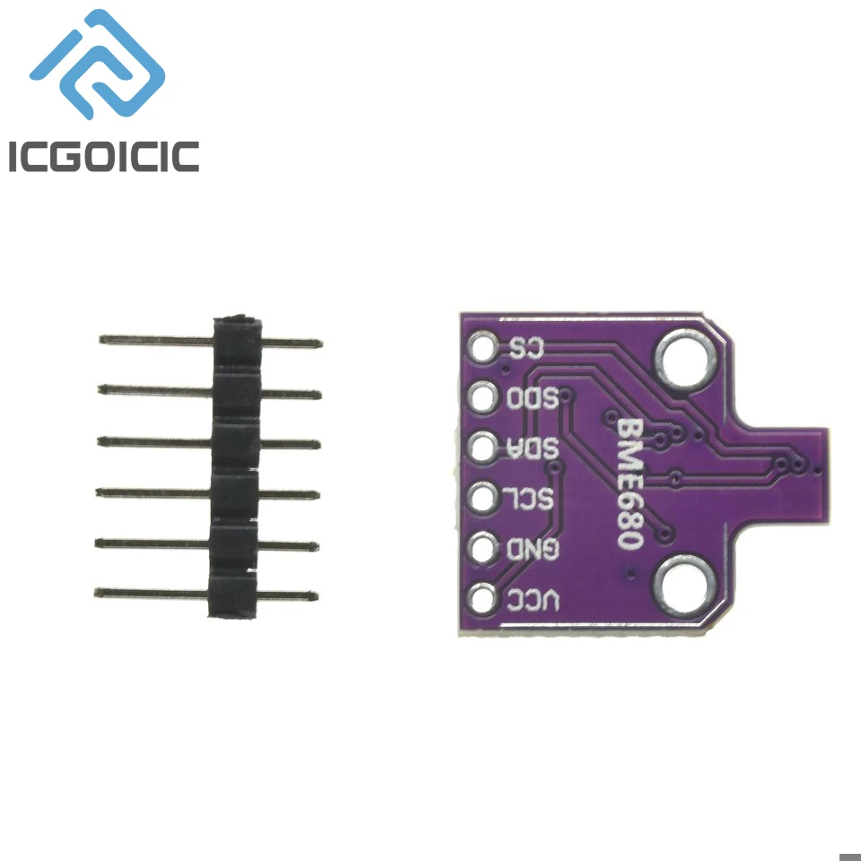 1pcs BME680 Digital Temperature Humidity Pressure Sensor CJMCU-680 High Altitude Sensor Module Development Board