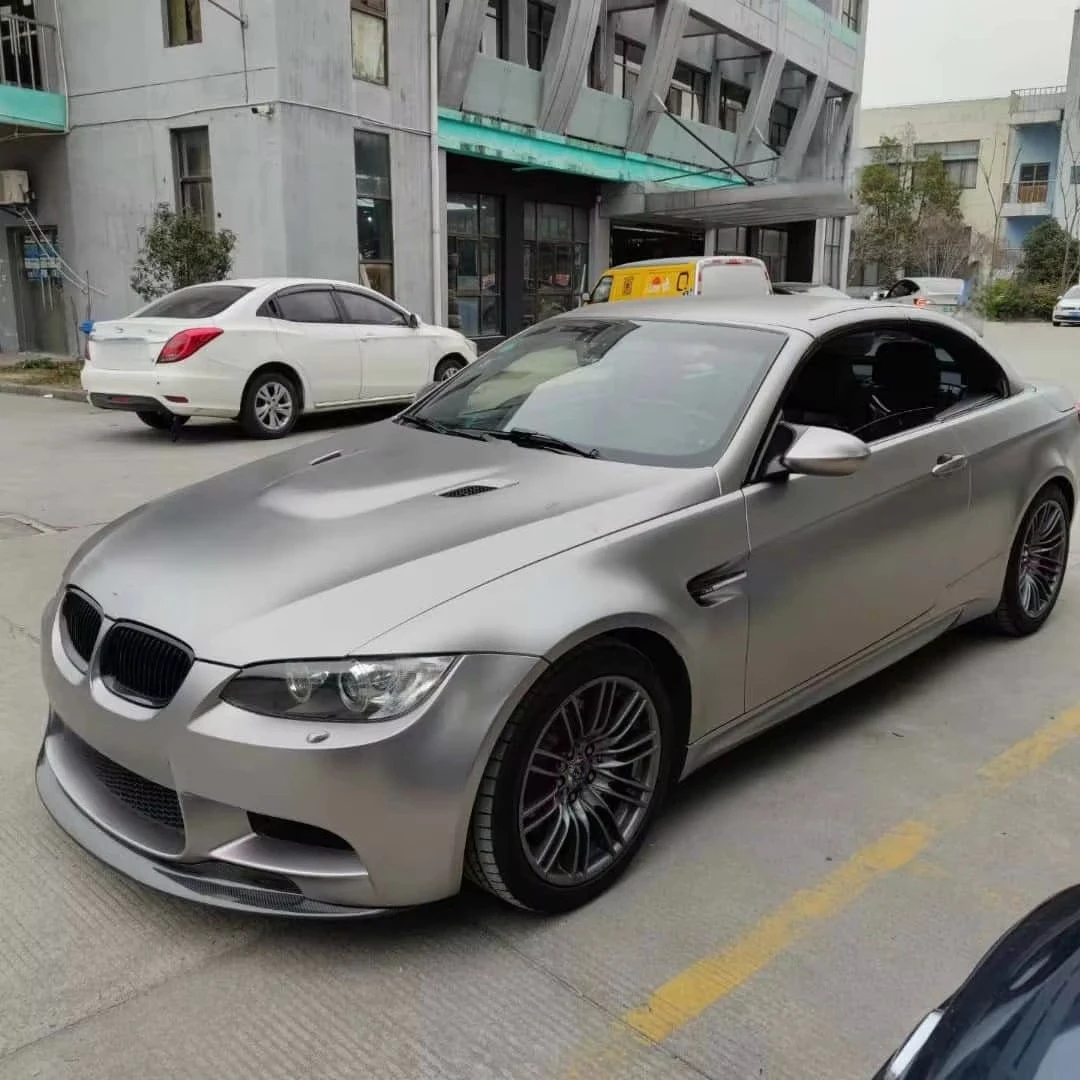 GTS نمط ألياف الكربون الشفة الأمامية ل E90 E92 E93 M3 المصد الأمامي الفاصل سبويلر اكسسوارات السيارات 2008-2012
