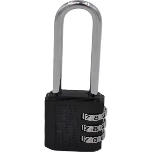 Buffer 38MM 3 Encrypted Long Padlock Cabinet Drawer Soldier School Lock