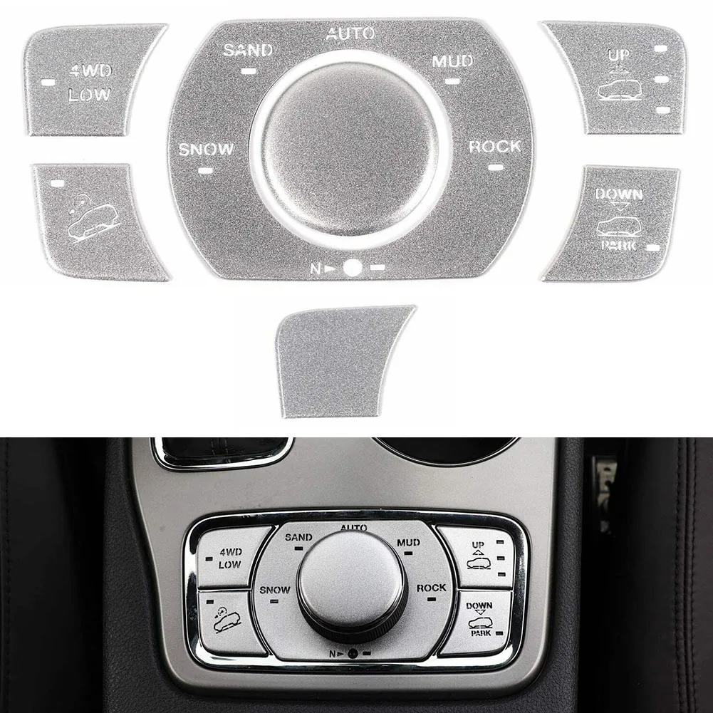 Sophisticated Aluminum Alloy Four Wheel Drive Controller Decor for Latest Model For Jeep For Cherokees since 2016+