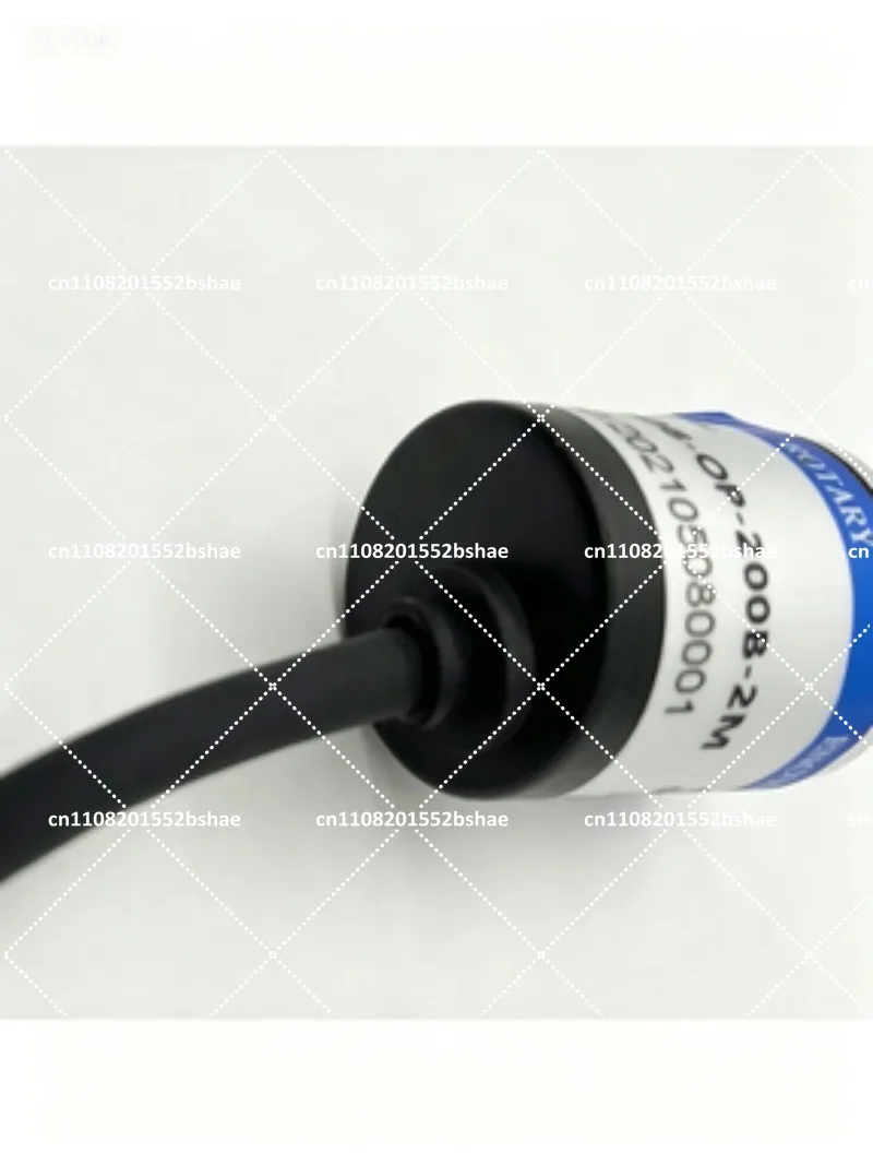 Mini Incremental Rotary Encoder 30mm Outer Diameter 25mm Shaft 6mm AB Two-Phase Photoelectric 100 200 360 1000P