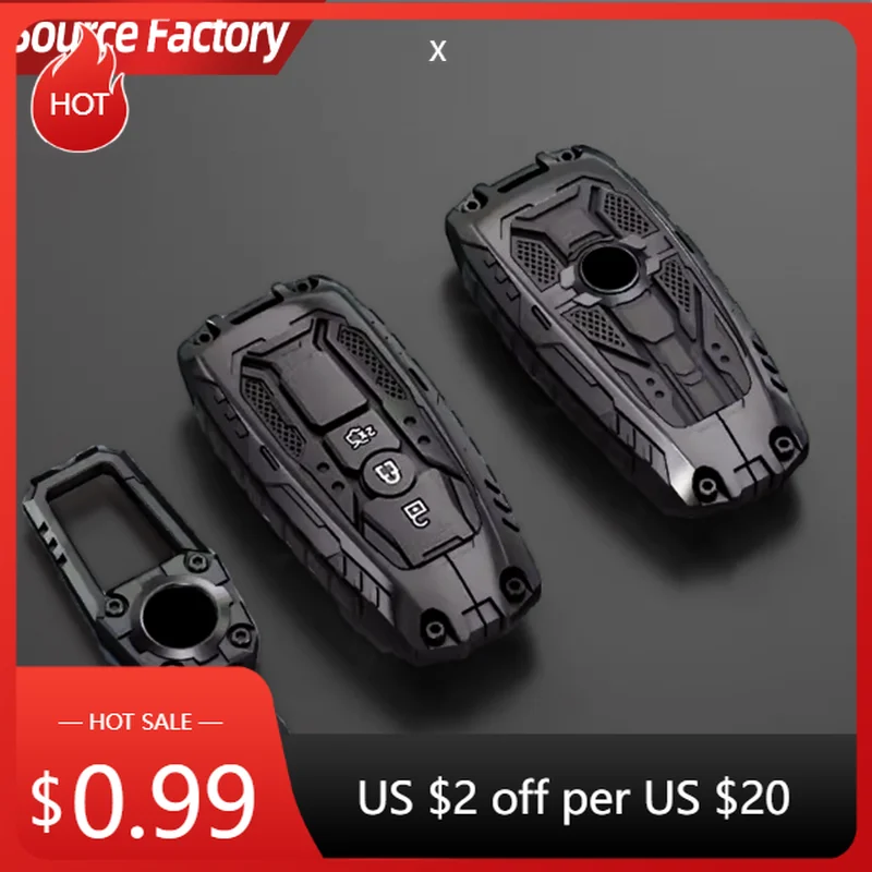 

Автомобильные наклейки, металлический автомобильный чехол для дистанционного ключа, держатель, цепь, брелок для Ford New Mondeo Focus EVOS Escape Edge Explorer F-1