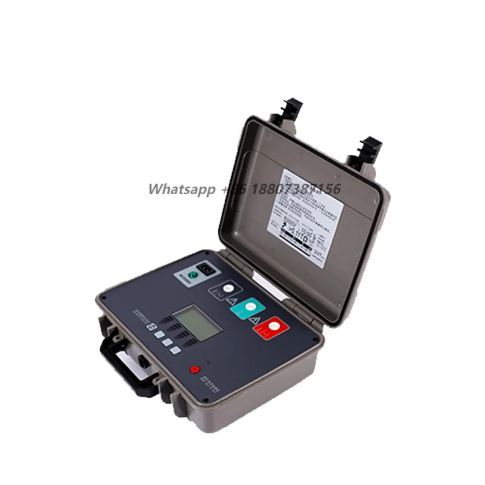 Electric High Accuracy Digital Insulation Resistance Tester 5kv 10kv 15kv Megohmmeter 10 Kv Ohm Meter Resistance Tester