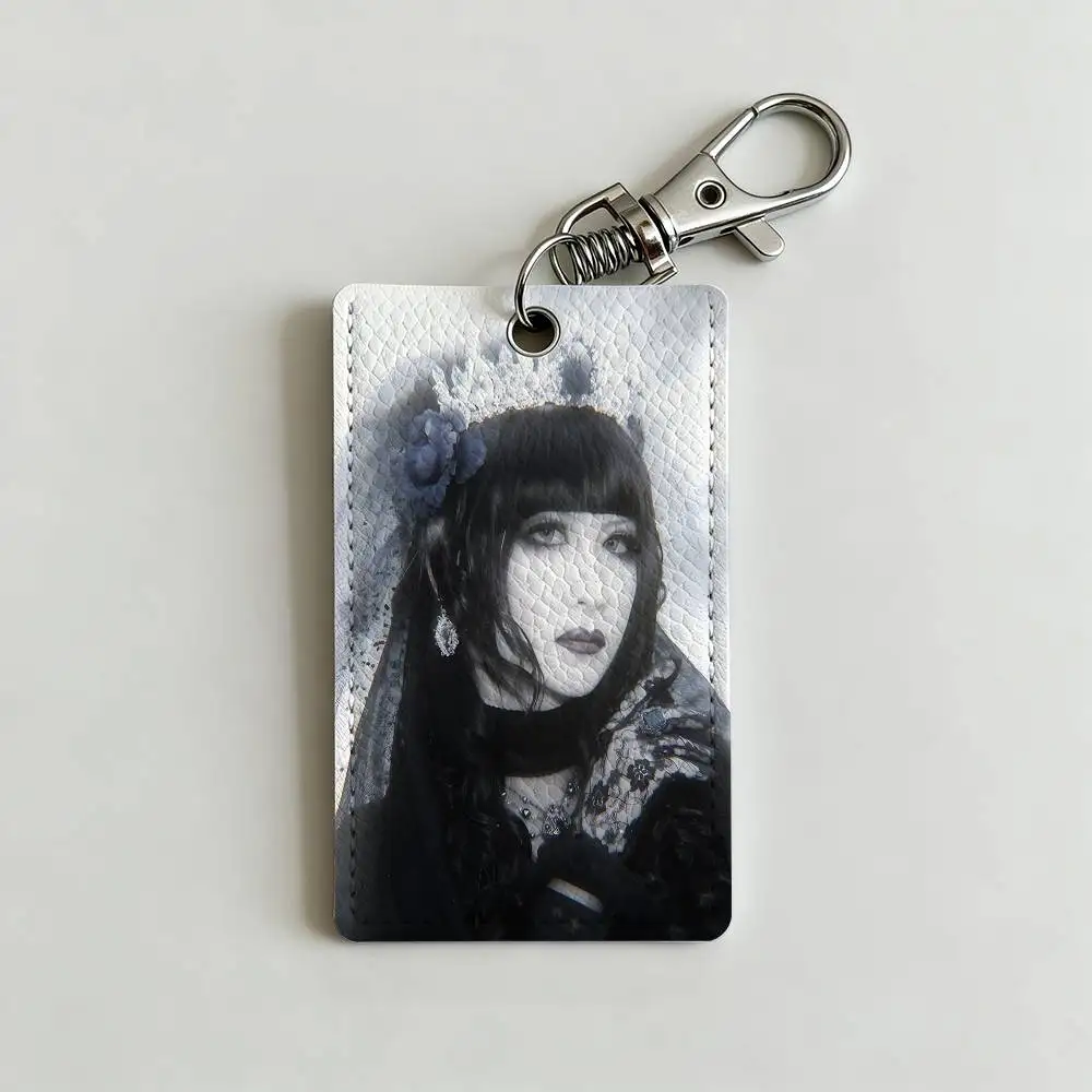 Malice Mizer V-Visual Kei  Card Holder Keychain Badge Holder Card Pass Hang Rope Lariat Lanyard for Key Rings Accessories Gift