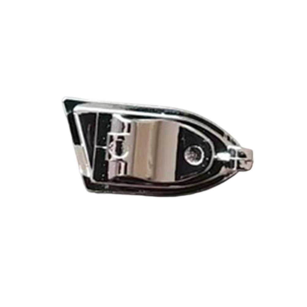 Auto Door Lock Cover Outer Handle Keyhole Cover Silver Car Outer Handle Keyhole Cover Cover Quick Installation Type