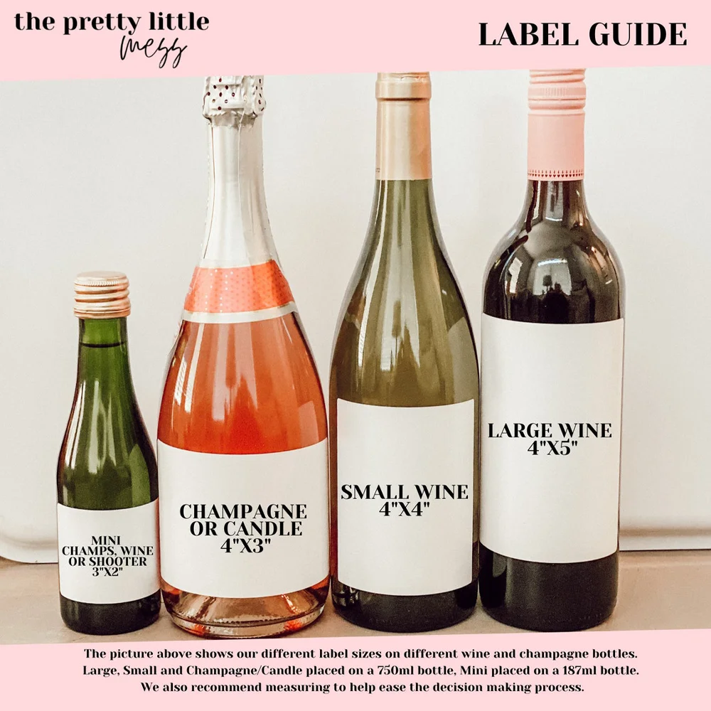 Personalized Seating Chart Wine Label, Modern Minimal Seating Chart, Customized Wedding Seating Plan - view 4