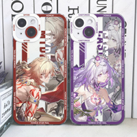 Honkai Star Rail Anaxa Castorice Mydei The Herta Phone Case For Xiaomi Redmi Note 13 12 11 10 9 8 Pro Plus 12C 9C 4G 5G Cover
