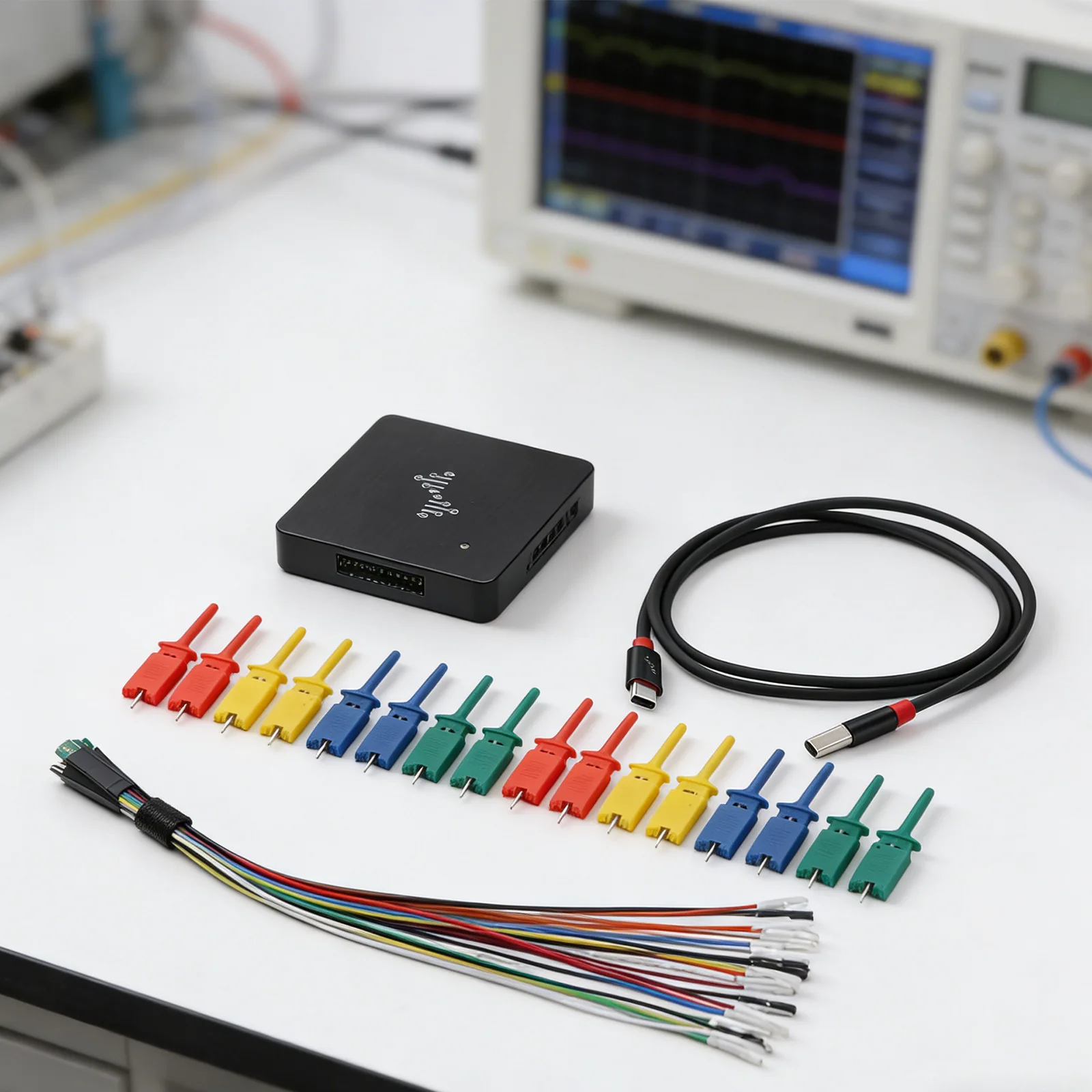 DSLogic U2Basic 16 Channel Logic Analyzer Offering 400M Sampling Rate and Protocol Analysis Capabilities via USB