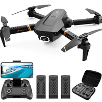 4DRC V4 Drone RC Drone 4k HD Wide Angle Dual Camera WIFI FPV Drone Foldable Quadcopter 1B/2B/3B Gift Toys